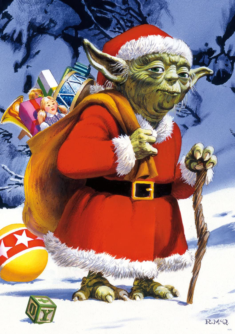 Star Wars - Holiday Yoda - 300 Large Piece Jigsaw Puzzle