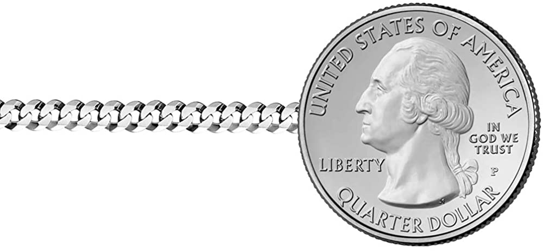 Savlano 925 Sterling Silver 4Mm Italian Solid Curb Cuban Link Chain Necklace for Men & Women - Made in Italy Comes Gift Box (4Mm)