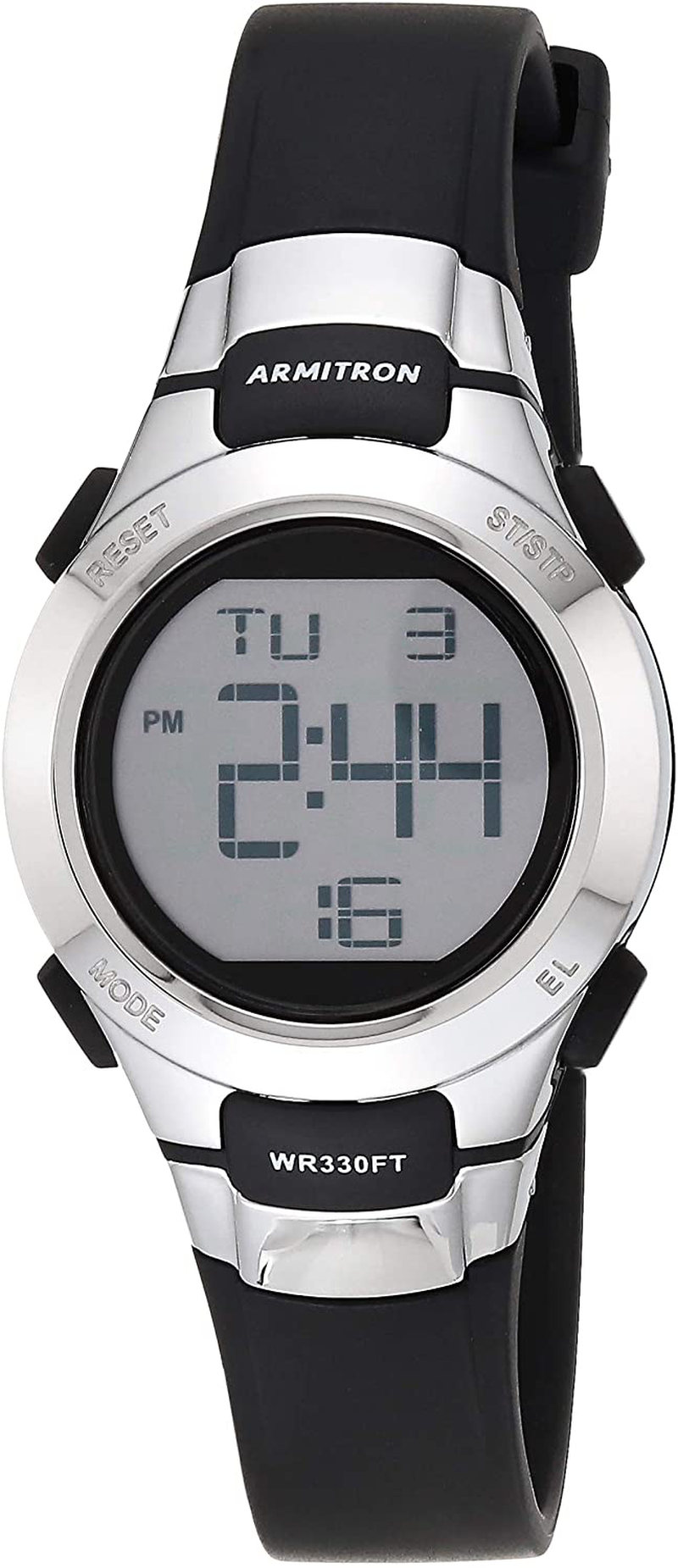 Armitron Sport Women'S Digital Chronograph Resin Strap Watch, 45/7012