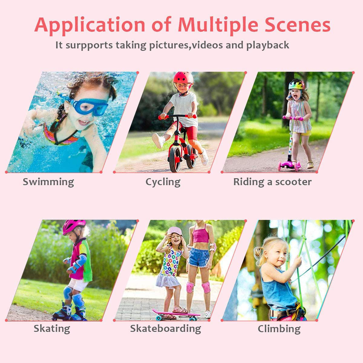 Agoigo Kids Waterproof Camera Toys for 3-12 Year Old Boys Girls Christmas Birthday Gifts HD Children'S Digital Action Camera Child Underwater Sports Camera 2Inch Screen with 32GB Card (Yellow)