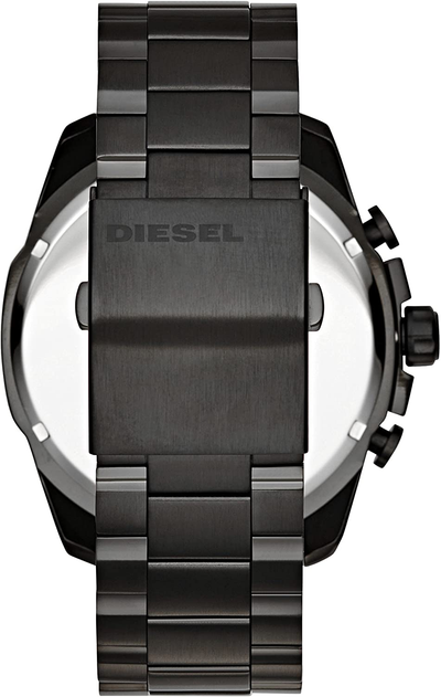 Diesel Men'S Mega Chief Stainless Steel Chronograph Quartz Watch