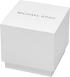 Michael Kors Women'S Ritz Stainless Steel Watch with Crystal Topring