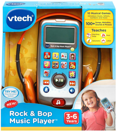 Vtech Rock and Bop Music Player, Blue