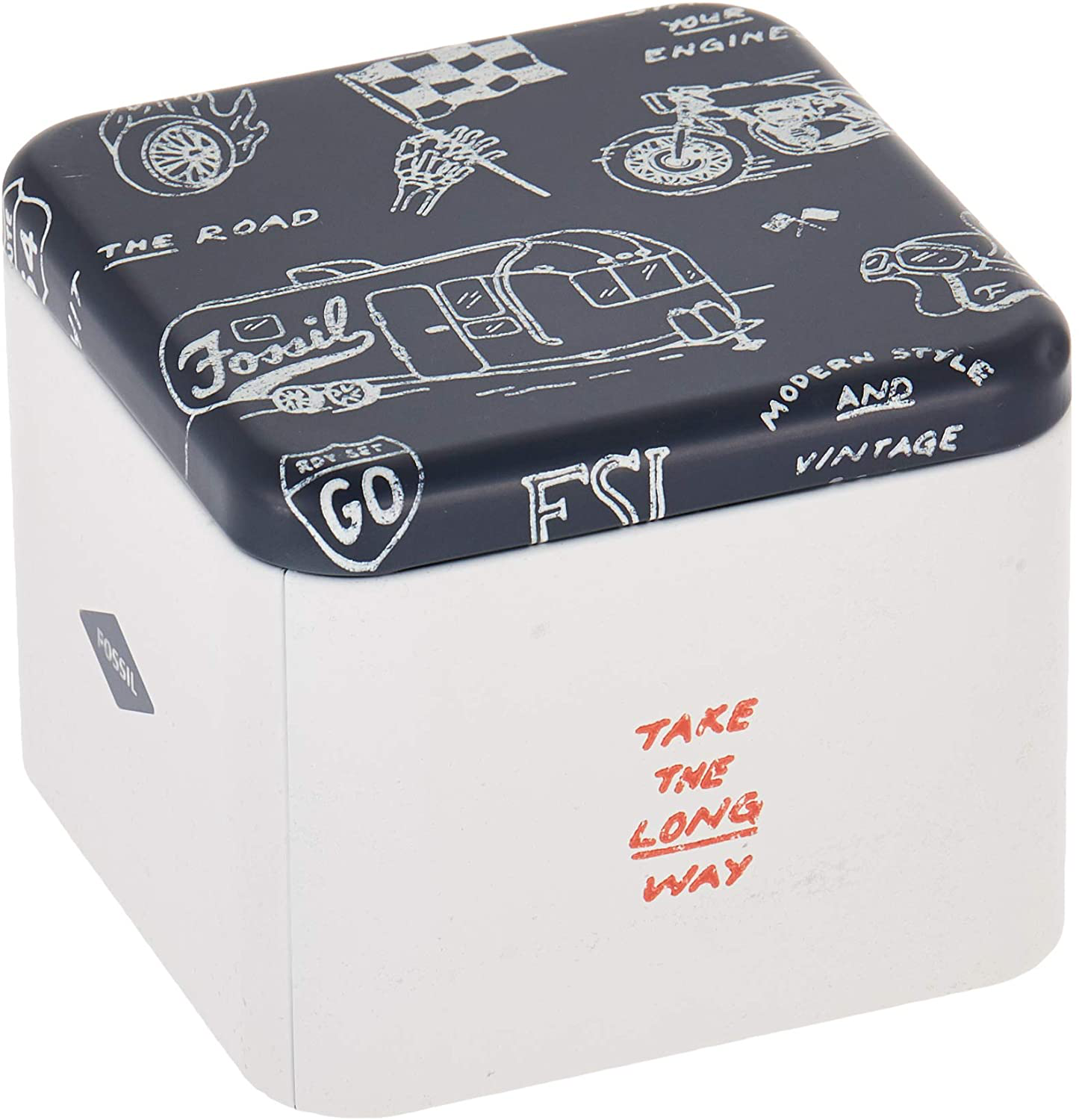 Fossil Women'S Jesse Stainless Steel Crystal-Accented Dress Quartz Watch