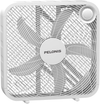 PELONIS PFB50A2BWW 3-Speed Box Fan for Full-Force Circulation with Air Conditioner, White, 2020 New Model