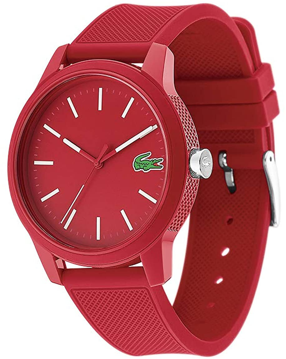 Lacoste Men'S L.12.12.Quartz TR90 and Rubber Strap Casual Watch (Model: 2010988)