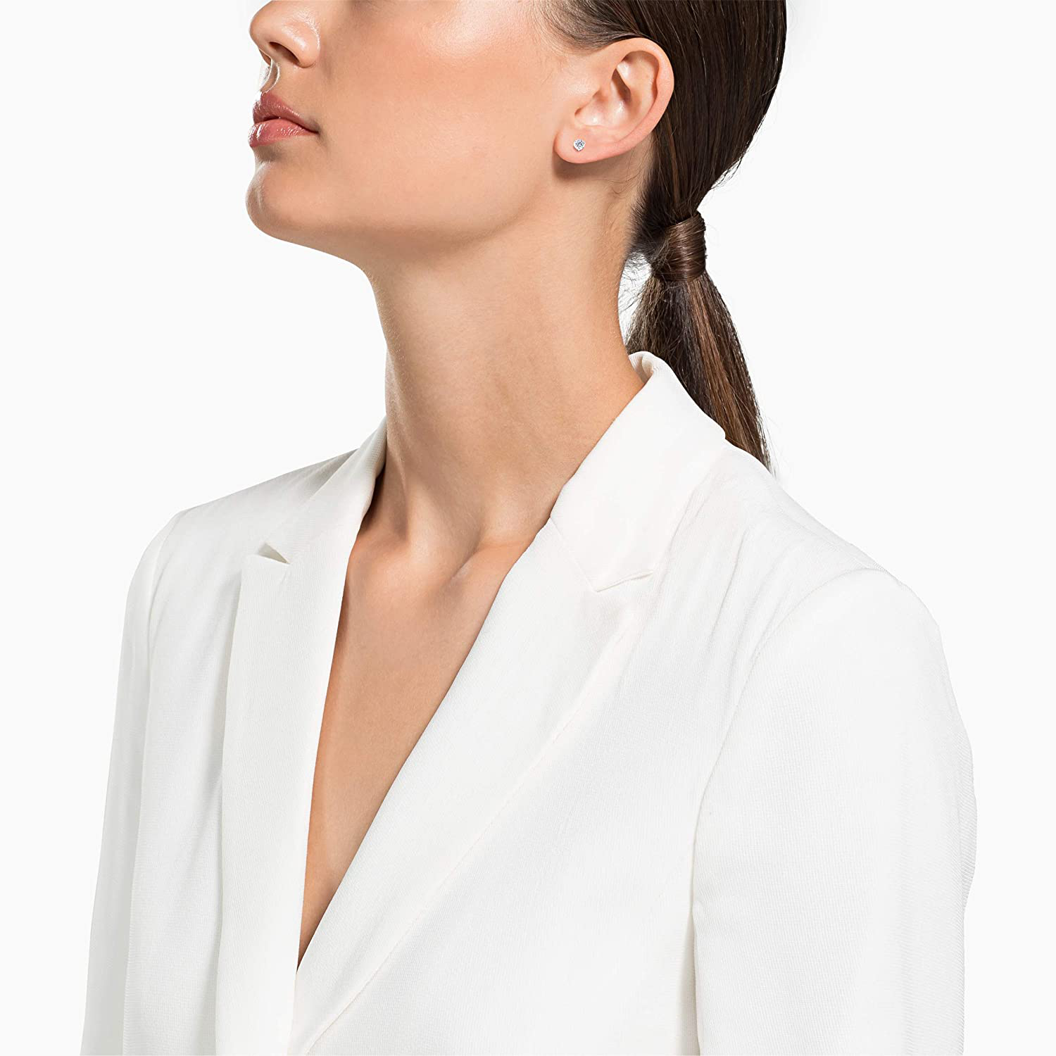 SWAROVSKI Women'S Solitaire Crystal Necklace and Earrings Jewelry Collection