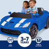 Kid Trax Dodge Viper SRT Convertible Toddler Ride on Toy, Ages 3 - 7 Years Old, 12 Volt Battery, Max Weight of 130 Lbs, Two Seater, Working Lights, Blue