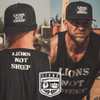 Lions Not Sheep OG Hat - Adjustable Trucker Hats with Snapback