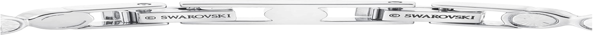 Swarovski Women'S Tennis Bracelet and Earring Collection, Rhodium Finish, Clear Crystals