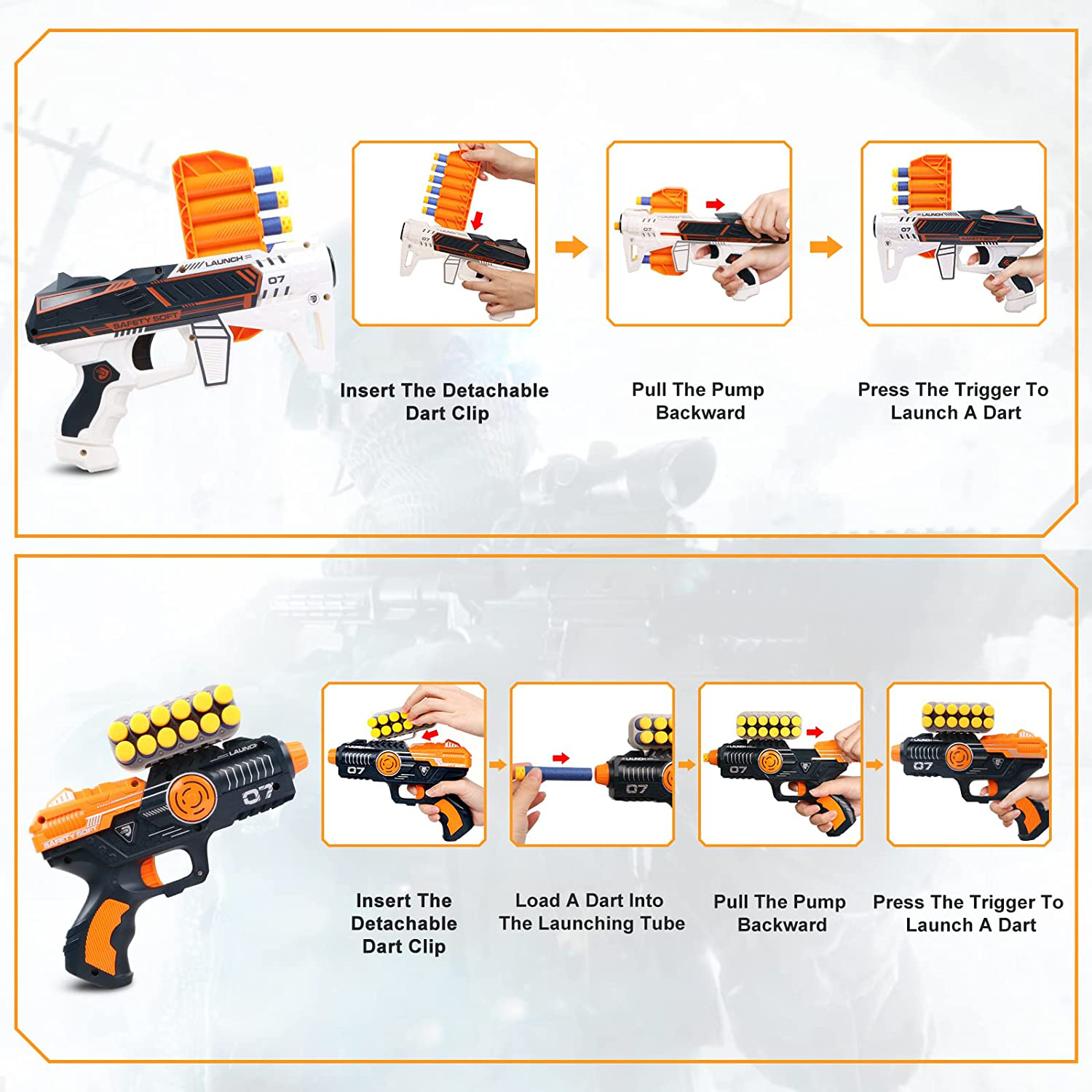 Shooting Game Toys for Kids Age 4-7 8-12, round Digital Shooting Target Electronic Scoring Board Games with Foam Dart Blaster Shooting Toy, Birthday Christmas Gifts for 5 6 7 8 9 10+ Years Old Boys
