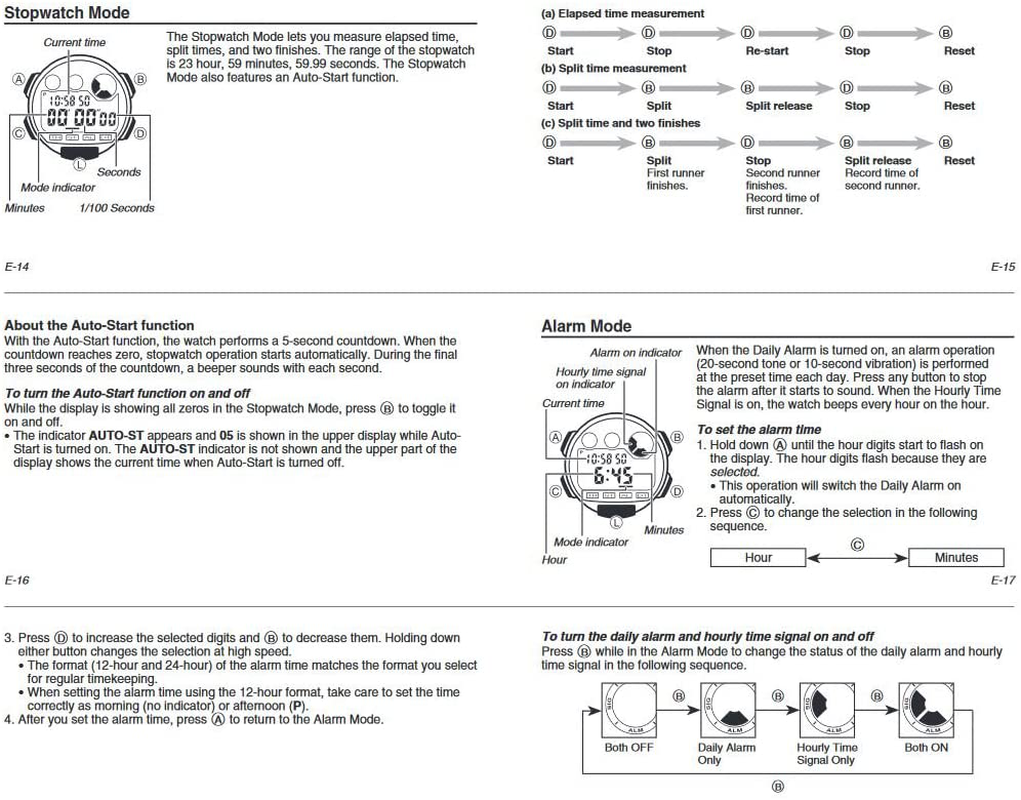 Casio Men'S W735H-1AVCF Super Illuminator Watch with Black Resin Band