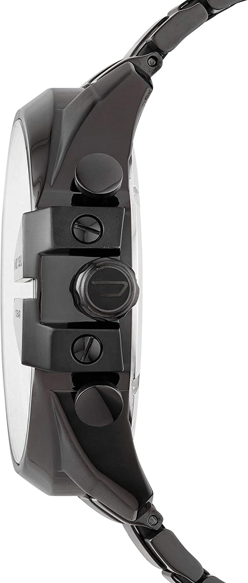 Diesel Men'S Mega Chief Stainless Steel Chronograph Quartz Watch