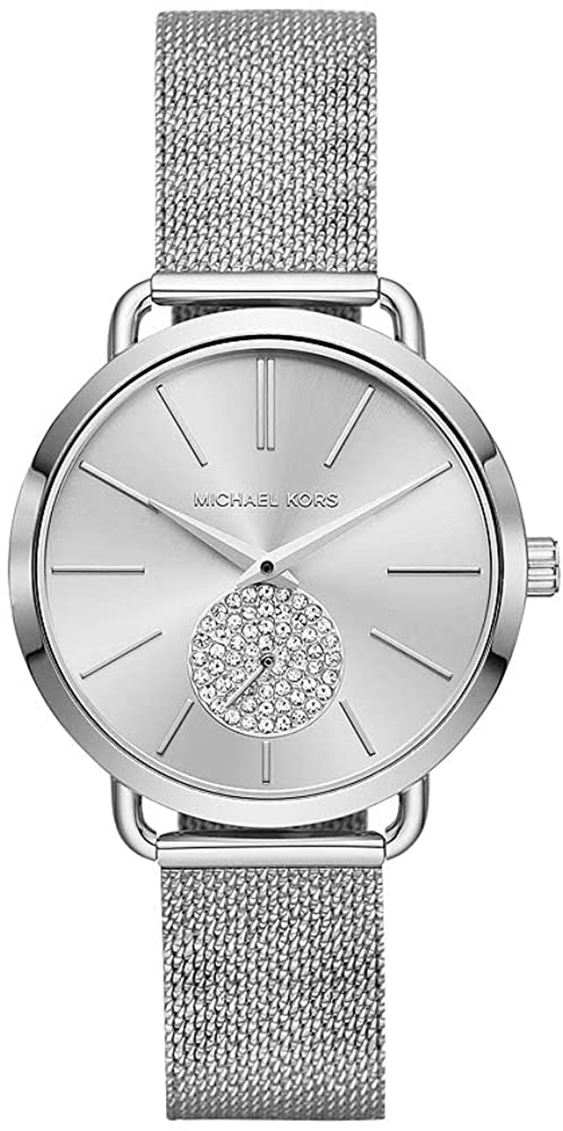 Michael Kors Women'S Portia Three-Hand Stainless Steel Watch