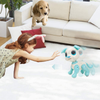 BIRANCO. RC Dog, Electronic Pets - Remote Control, Gesture Control, STEM Programmable Actions, Walk and Bark, Fun Puppy Toys for Boys and Girls, Ages 3 and up (White)