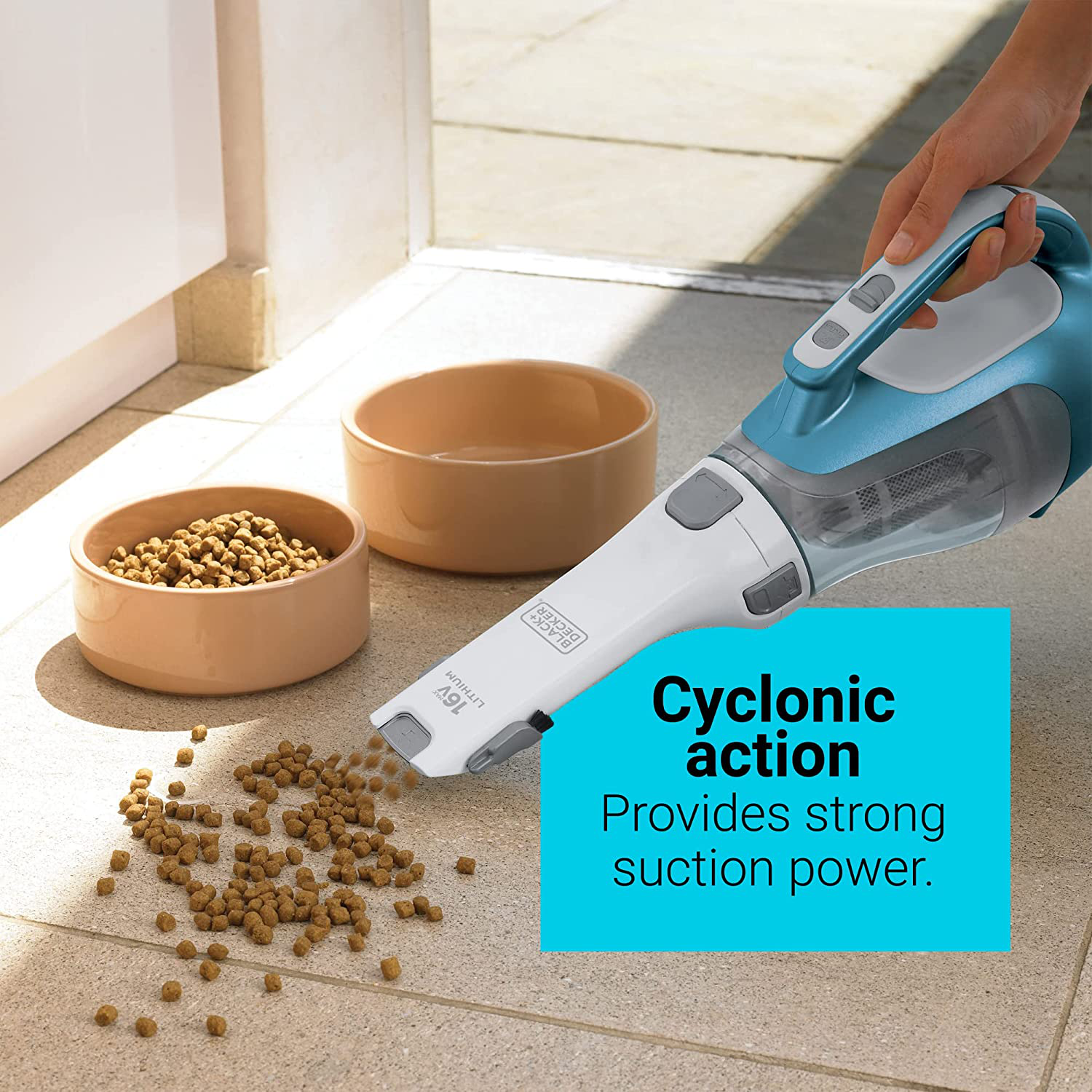 BLACK+DECKER Dustbuster Handheld Vacuum, Cordless, 16V (CHV1410L)