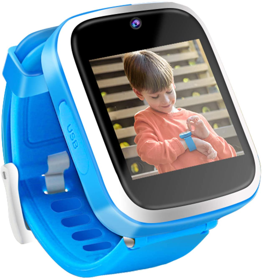 Yehtta Kids Smart Watch Toys for 3-8 Year Old Boys Toddler Watch HD Dual Camera Watch for Kids All in One Birthday Gifts for 6-10 Years Old Boys Blue Kids Watch Christmas Toys for Kids
