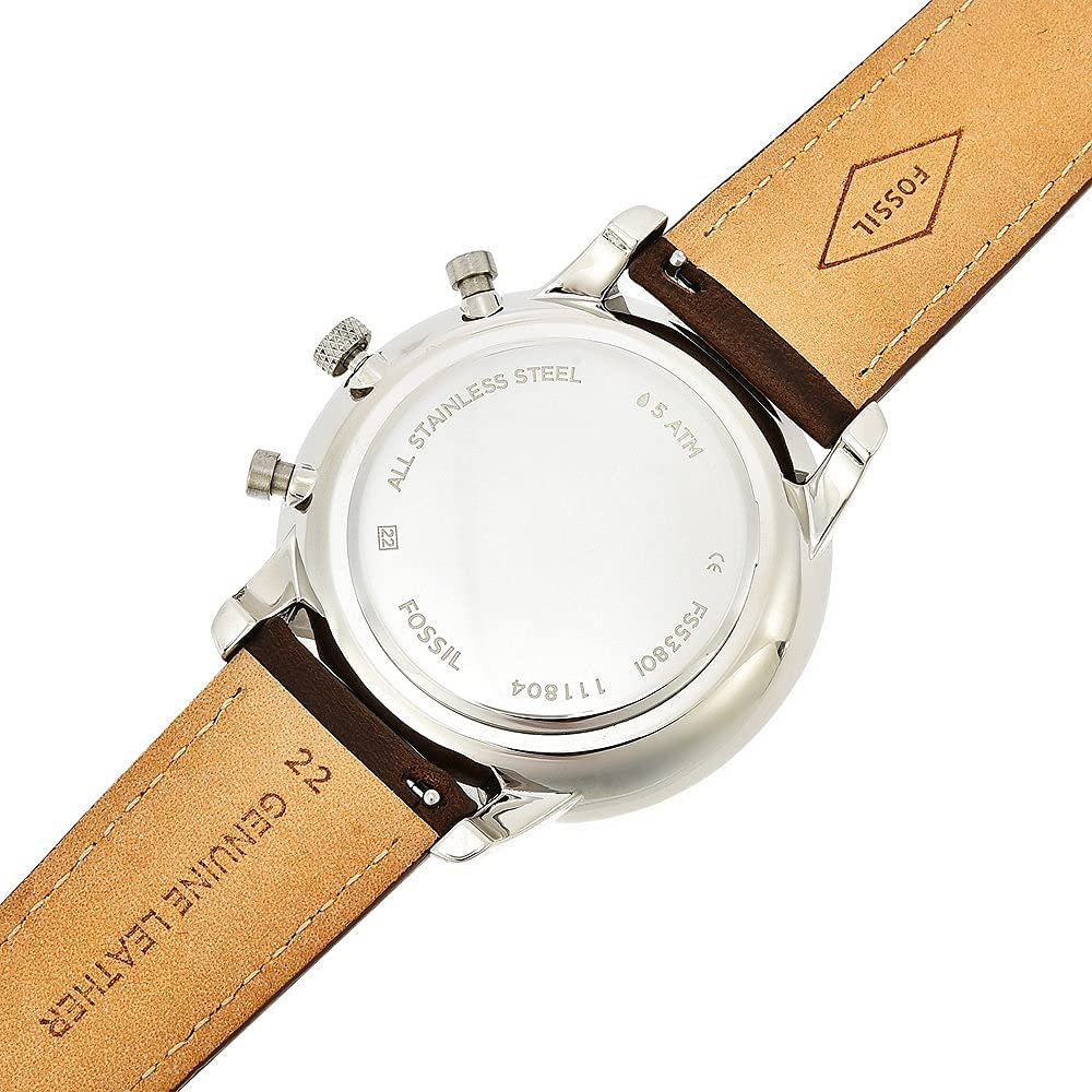 Fossil Men'S Neutra Stainless Steel Quartz Chronograph Watch