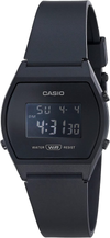 Casio Women'S Quartz Sport Watch with Resin Strap, Black, 21 (Model: LW-204-1BCF)
