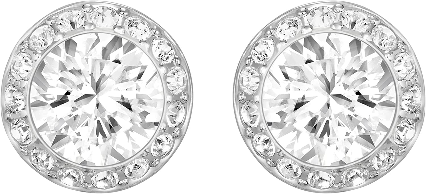 SWAROVSKI Women'S Angelic Crystal Jewelry Collection, Rhodium Tone Finish