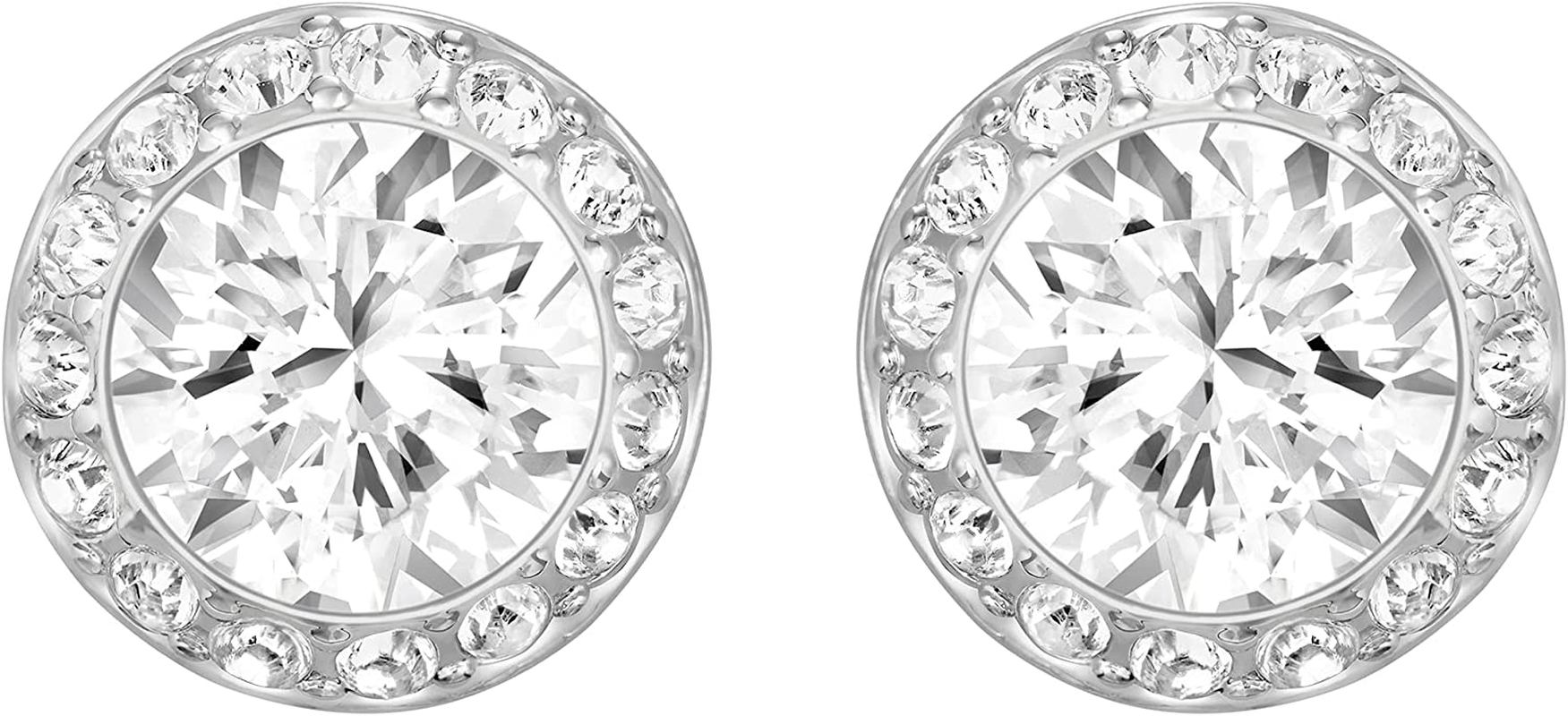 SWAROVSKI Women'S Angelic Crystal Jewelry Collection, Rhodium Tone Finish