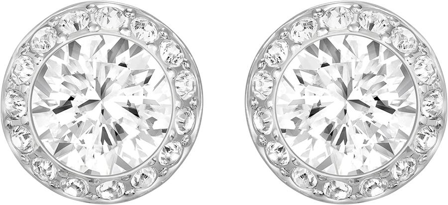SWAROVSKI Women'S Angelic Crystal Jewelry Collection, Rhodium Tone Finish
