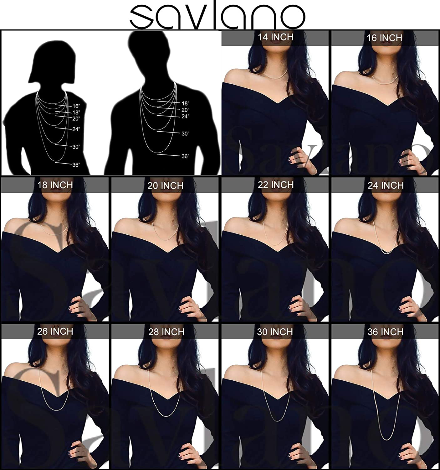 Savlano 925 Sterling Silver 2.5Mm Solid Italian round Diamond Cut Flexible Snake Chain Necklace with Gift Box for Men & Women - Made in Italy