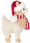 Bearington Holly Llama Plush Holiday Llama Stuffed Animal, 10 Inches