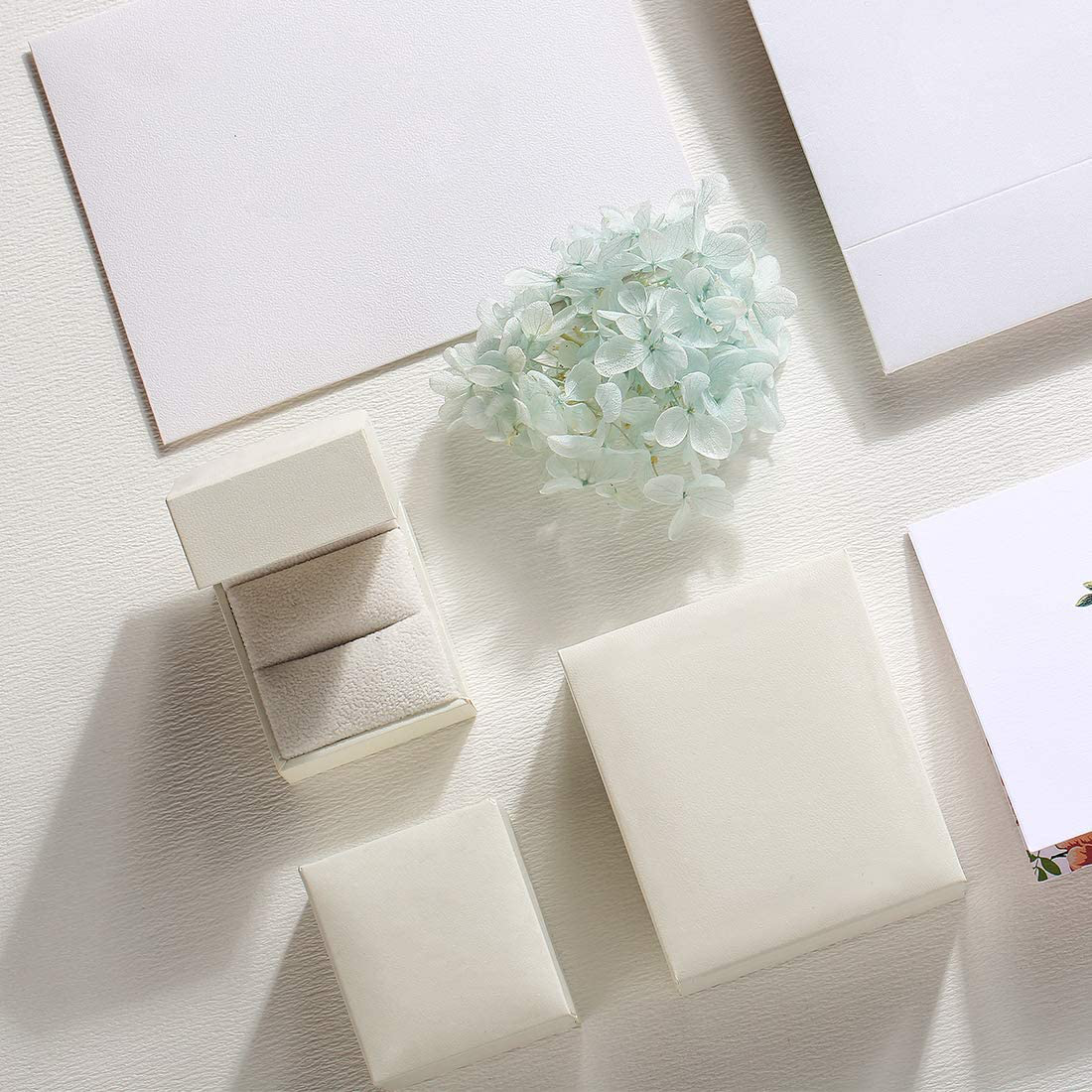 Fine Jewelry Christmas Gifts Birthstone Necklaces for Women Sterling Silver Genuine or Created Gemstone Rose Flower Heart Pendant Necklace Anniversary Birthday Gifts for Girls Wife Her Mom Grandma