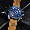 BENYAR Classic Fashion Elegant Chronograph Watch Casual Sport Leather Band Mens Watches 5140L