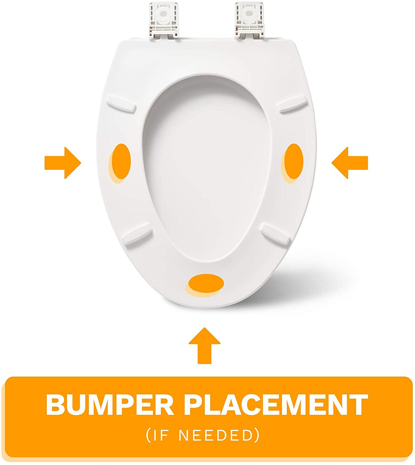 Slimedge Simple Bidet Toilet Attachment in White with Dual Nozzle, Fresh Water Spray, Non Electric, Easy to Install, Brass Inlet and Internal Valve
