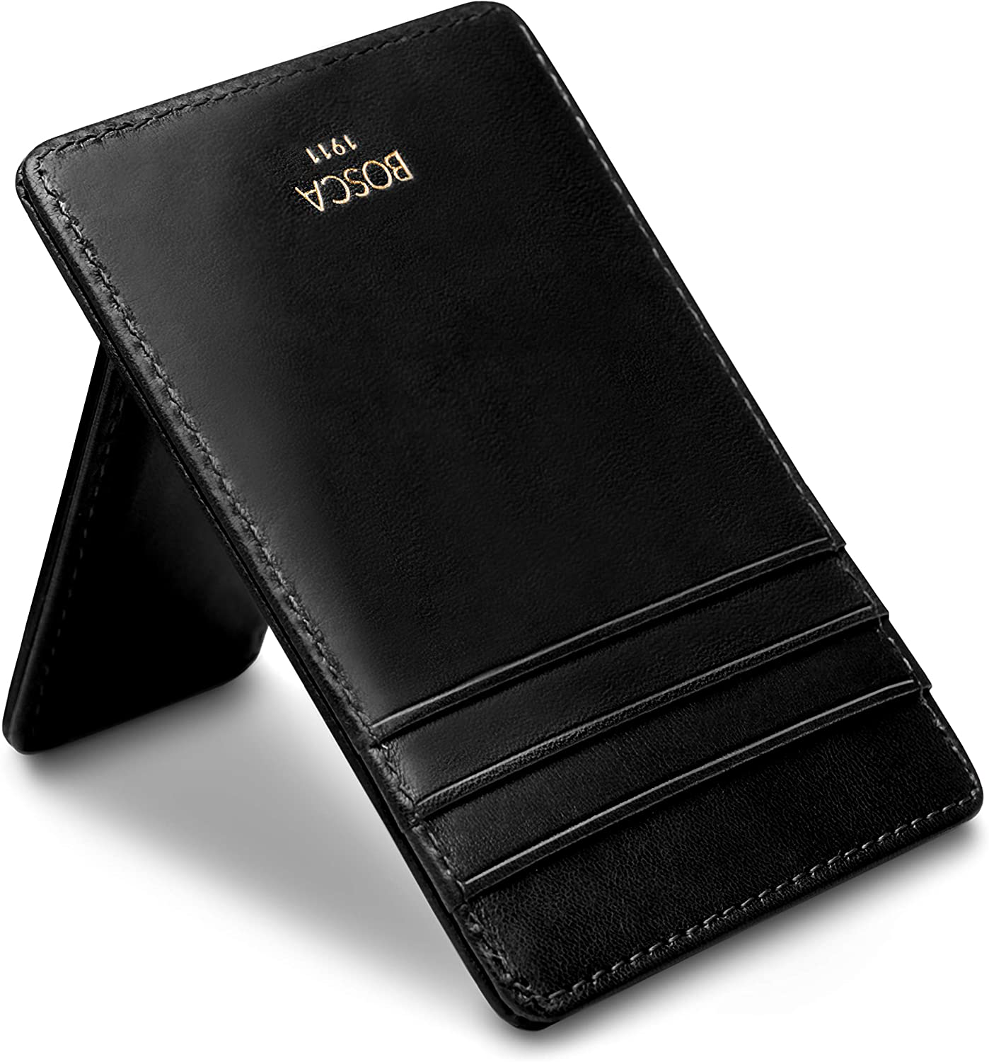 Bosca Men'S Front Pocket Wallet in Old Leather - RFID