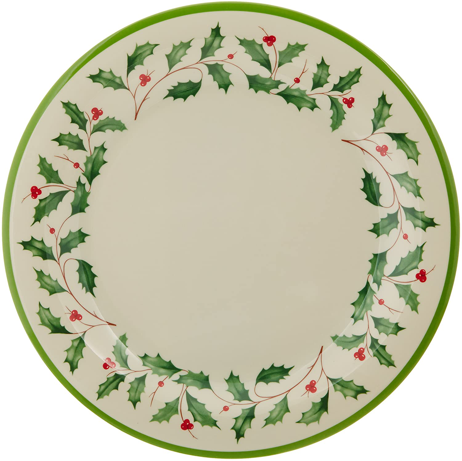 Lenox Holiday 4-Piece Melamine Dinner Plate Set