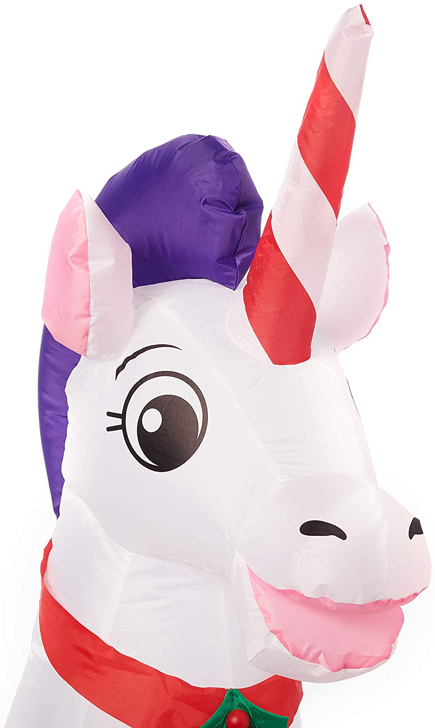 Gemmy Inflatable 3.5 FT Tall Christmas Unicorn Indoor/Outdoor Holiday Decoration