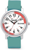 Speidel Scrub 30 Medical Watch Version 2 - Pulsometer, Date Window, 24 Hour Marks, Second Hand, Luminous Hands