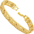 LIFETIME JEWELRY Filigree Bracelet for Women and Men 24K Real Gold Plated Charm