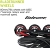 Bladerunner by Rollerblade Advantage Pro XT Men'S Adult Fitness Inline Skate, Black and Red, Inline Skates