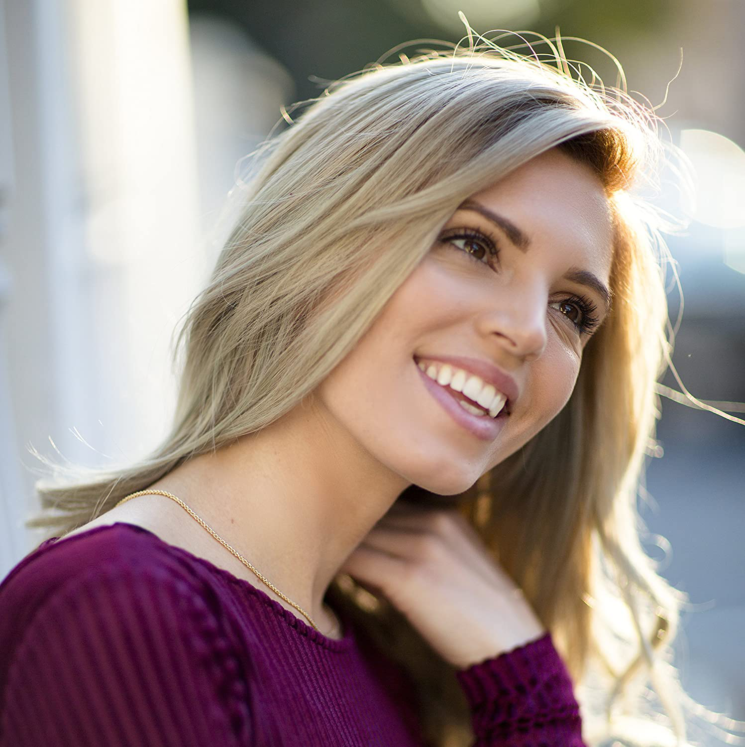 LIFETIME JEWELRY 1Mm Rope Chain Necklace 24K Real Gold Plated for Women and Men