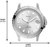 Fossil Women'S FB-01 Stainless Steel Dive-Inspired Casual Quartz Watch