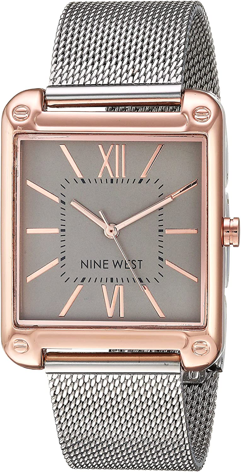 Nine West Women'S Mesh Bracelet Watch