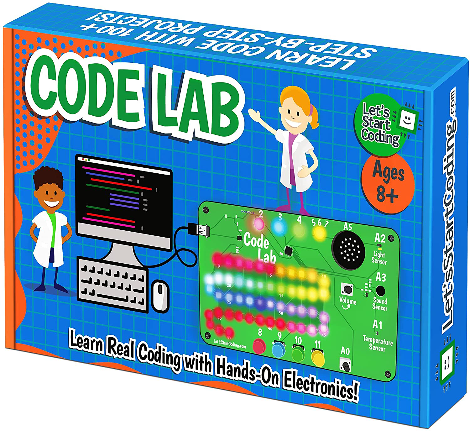 Code Lab All-Inclusive Coding Kit for Kids 8+ | Premium STEM Learning Toy for Boys & Girls