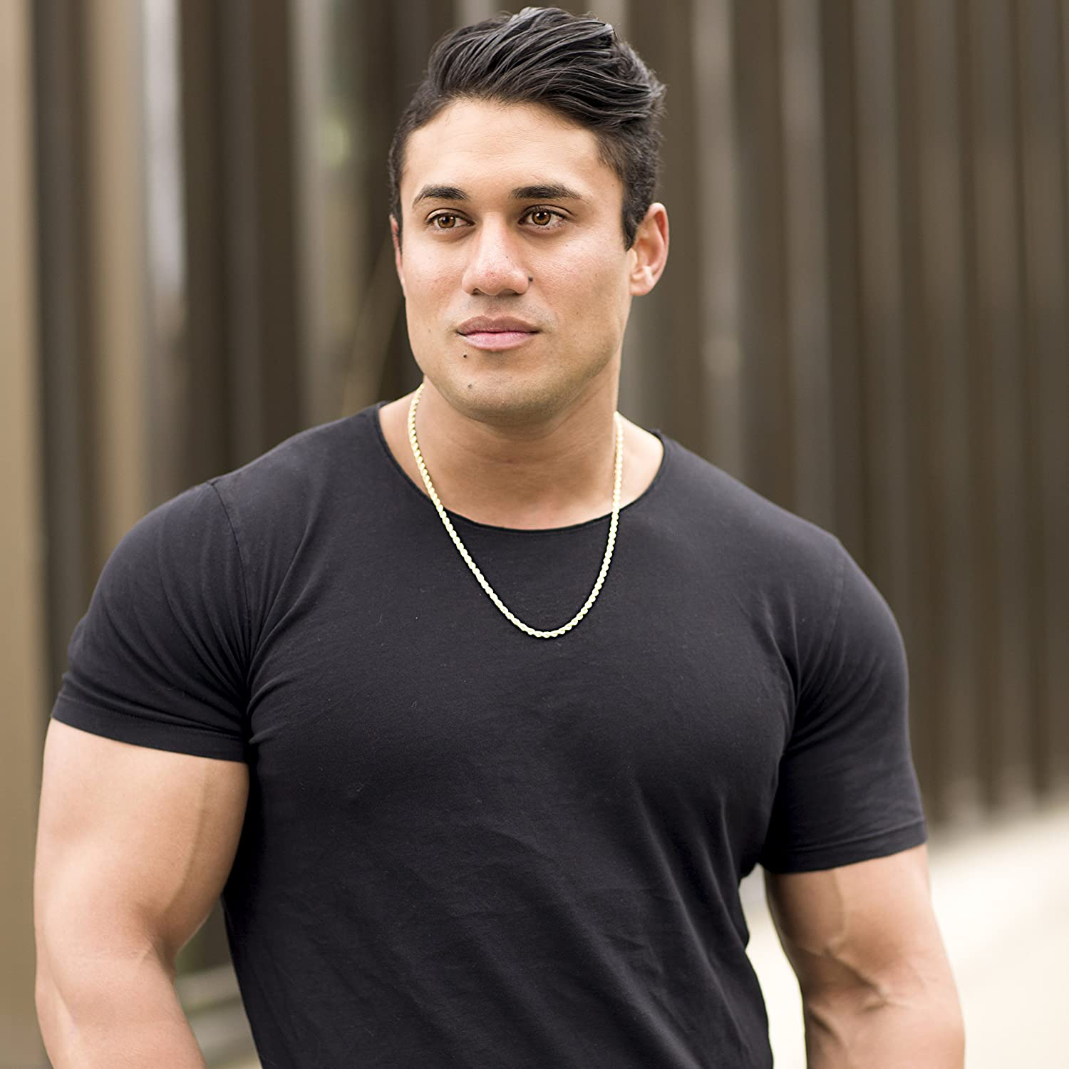 LIFETIME JEWELRY 4Mm Rope Chain Necklace 24K Real Gold Plated for Women and Men