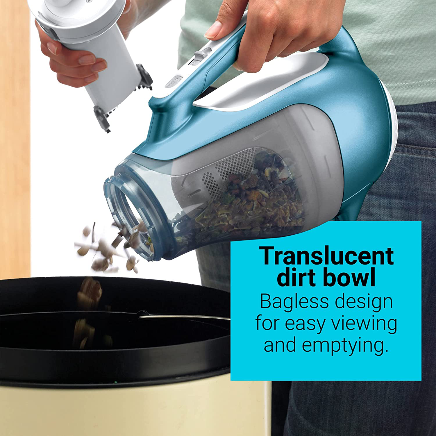 BLACK+DECKER Dustbuster Handheld Vacuum, Cordless, 16V (CHV1410L)