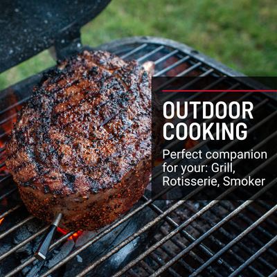 MEATER plus | Smart Meat Thermometer with Bluetooth | 165Ft Wireless Range | for the Oven, Grill, Kitchen, BBQ, Smoker, Rotisserie