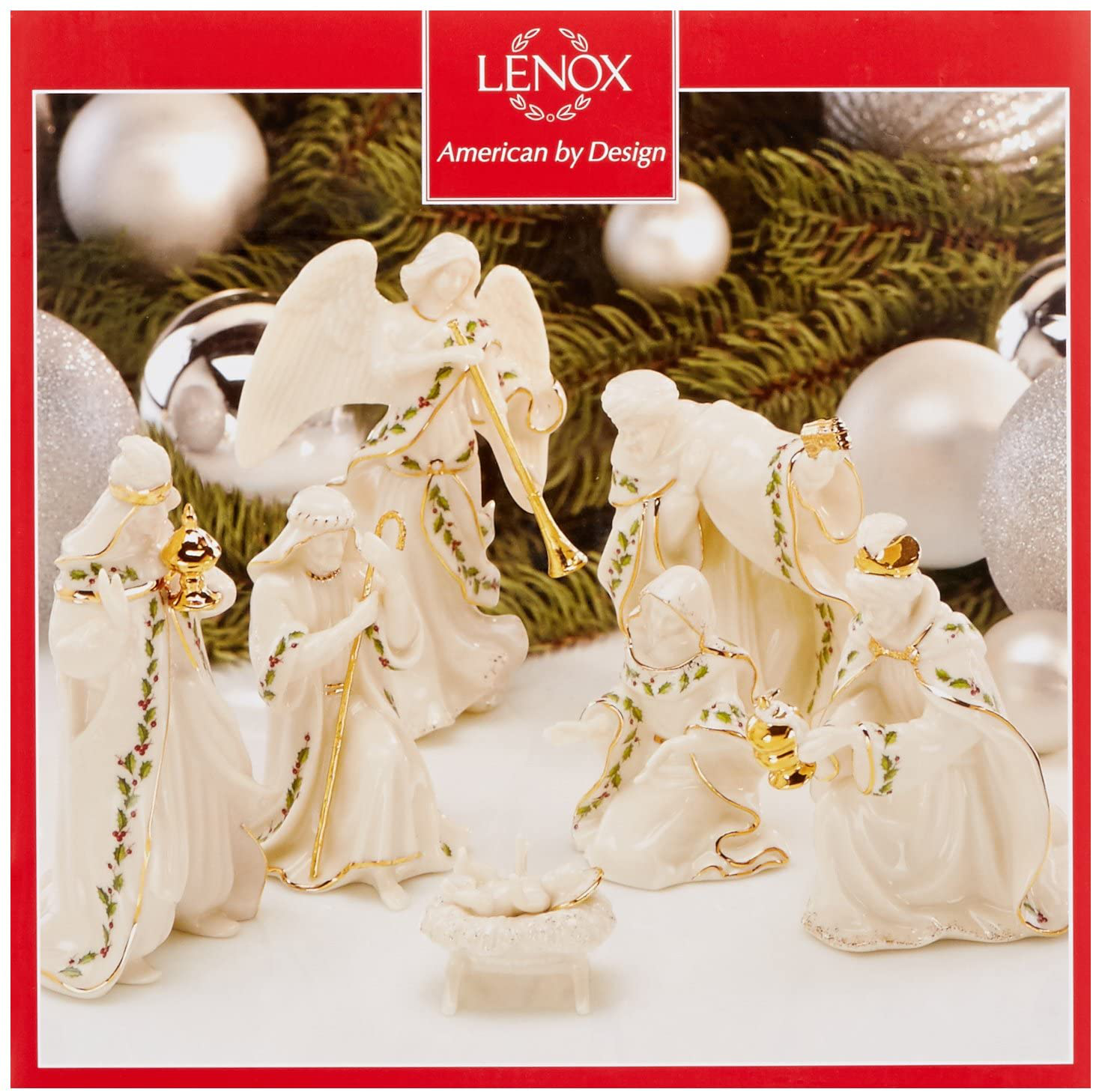 Lenox 806053 Holiday 7-Piece Mini Nativity Set