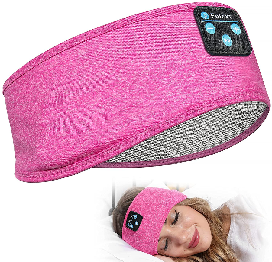 Headphones for Sleeping, Perytong Sleeping Headphones Music Sleep Headband, Ultra-Soft Headphones Headband for Side Sleepers, Sleeping Gifts for Men Women