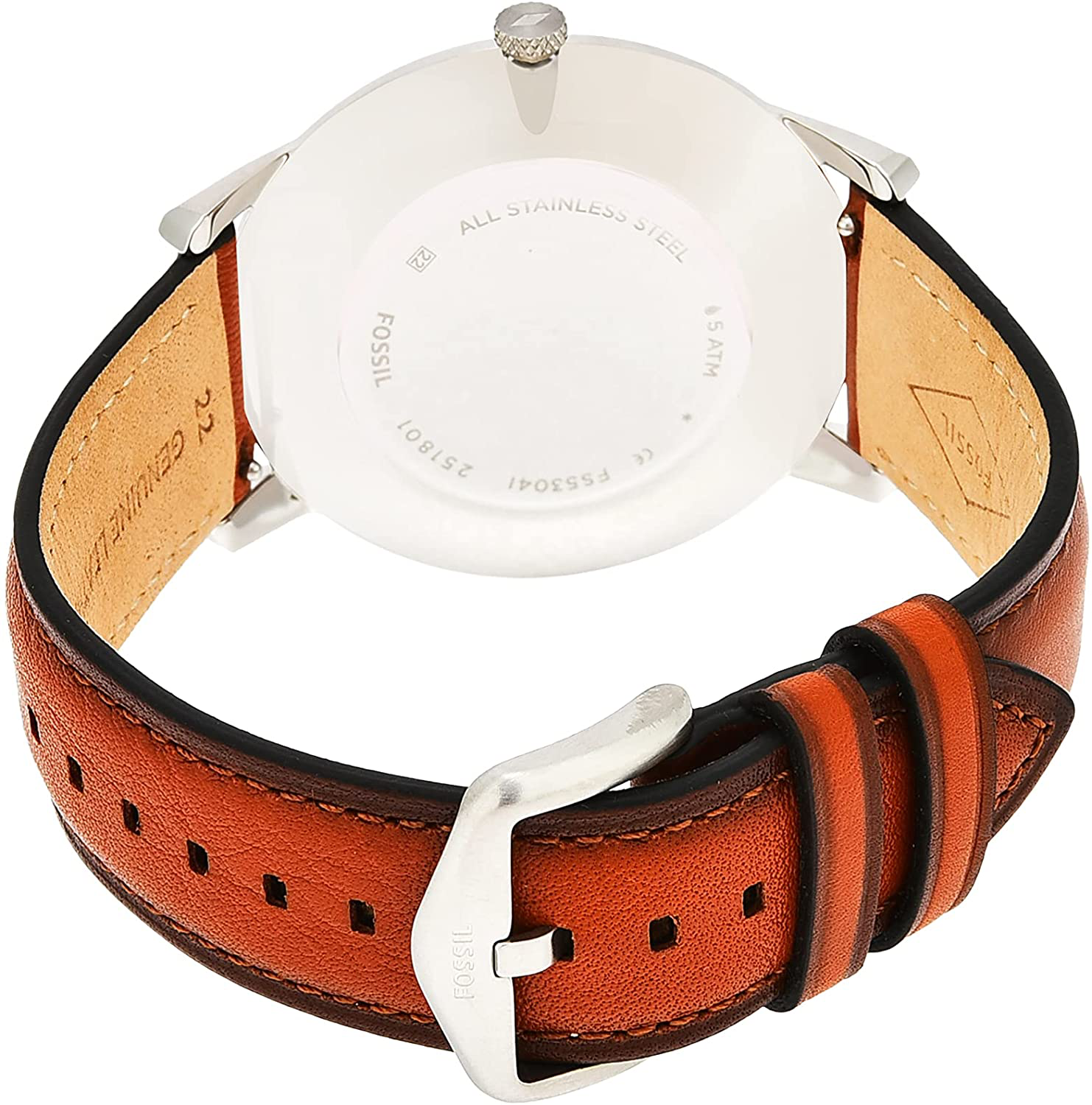 Fossil Men'S the Minimalist Stainless Steel Slim Casual Quartz Watch