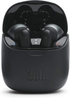 JBL Tune 225TWS True Wireless Earbud Headphones - JBL Pure Bass Sound, Bluetooth, 25H Battery, Dual Connect, Native Voice Assistant (Black)