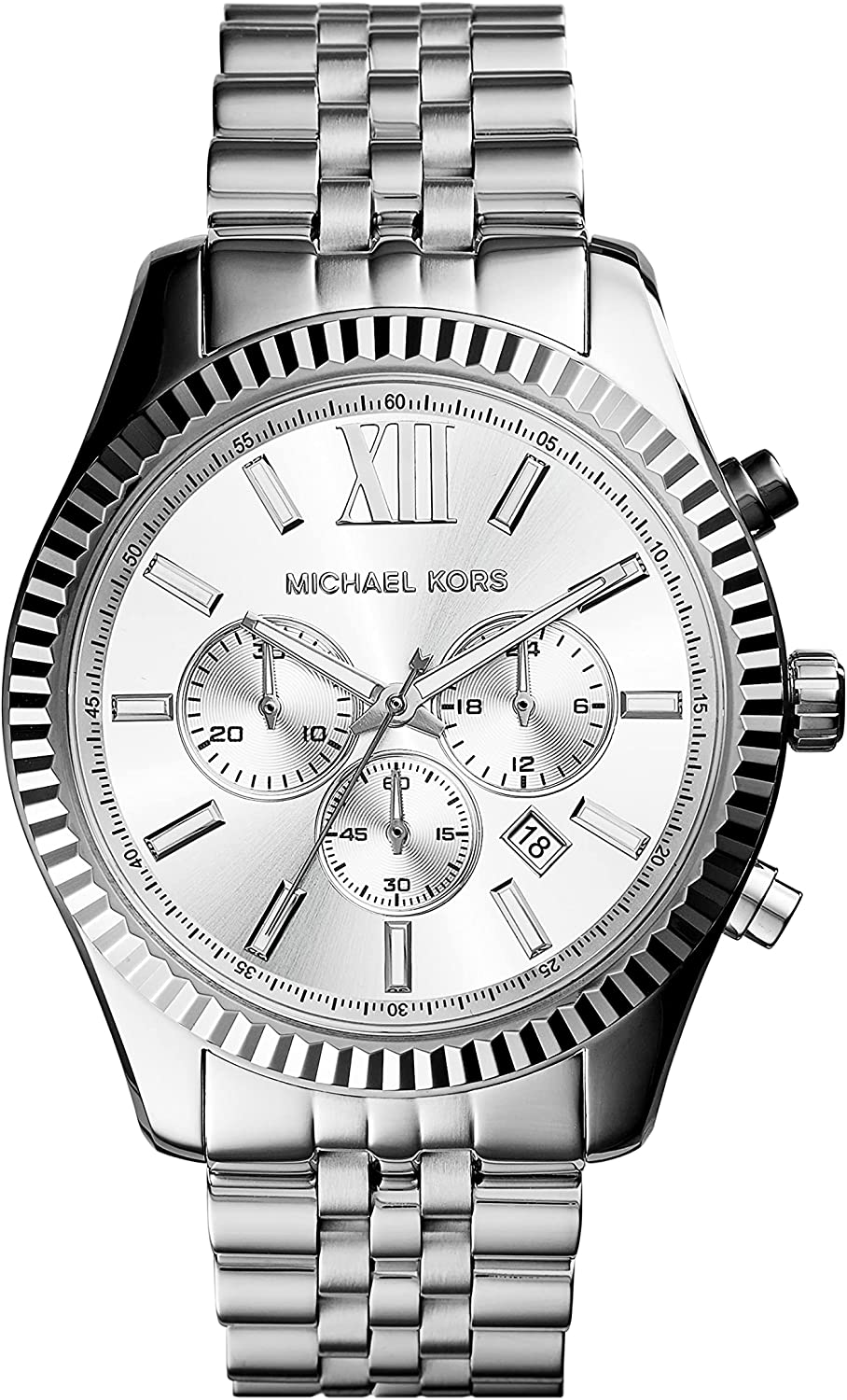 Michael Kors Lexington Chronograph Stainless Steel Watch