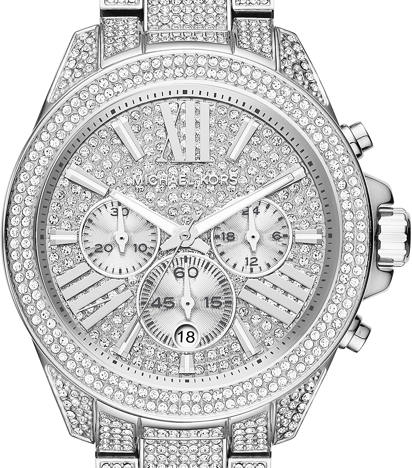 Michael Kors Wren Chronograph Stainless Steel Watch